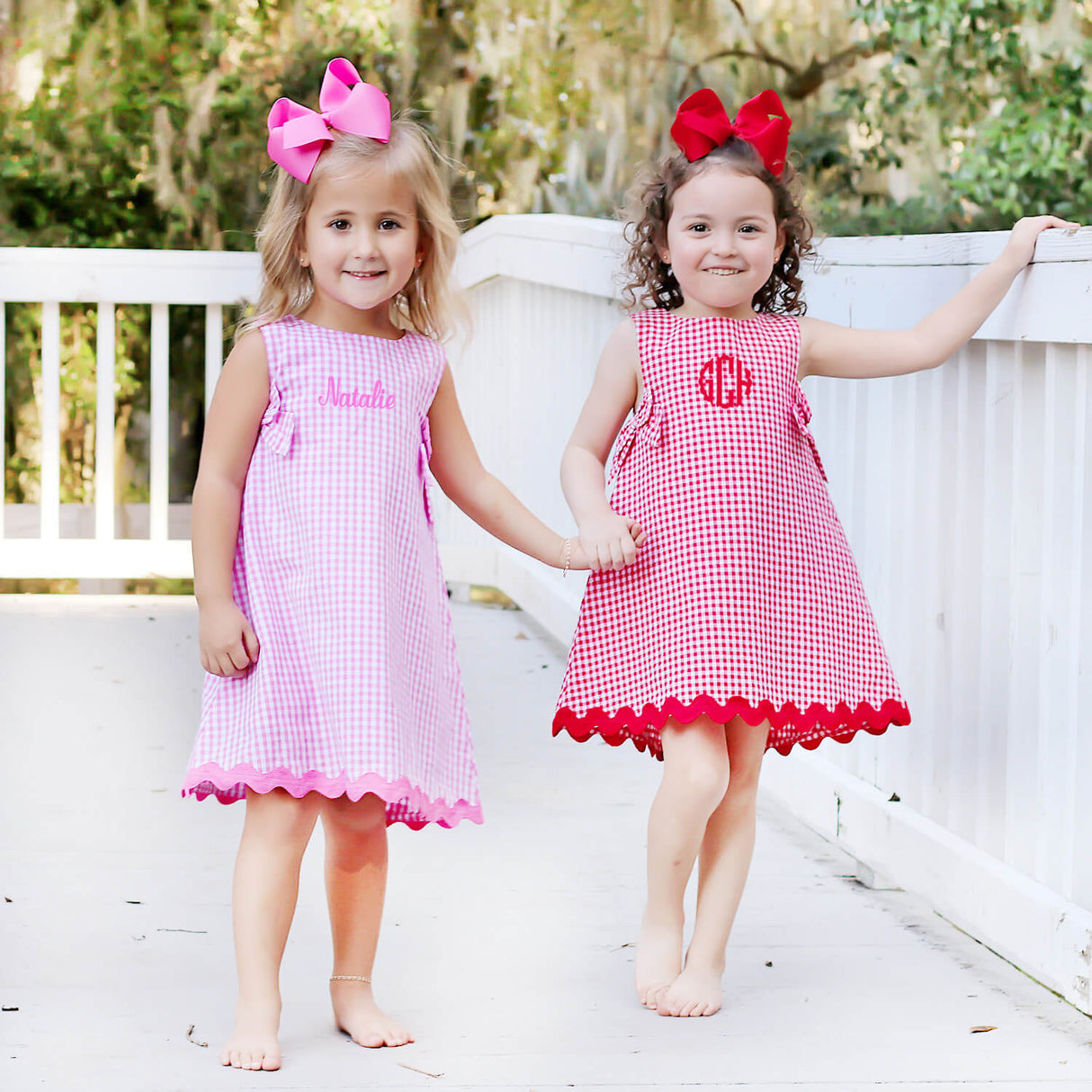 Red Gingham Eleanor Dress