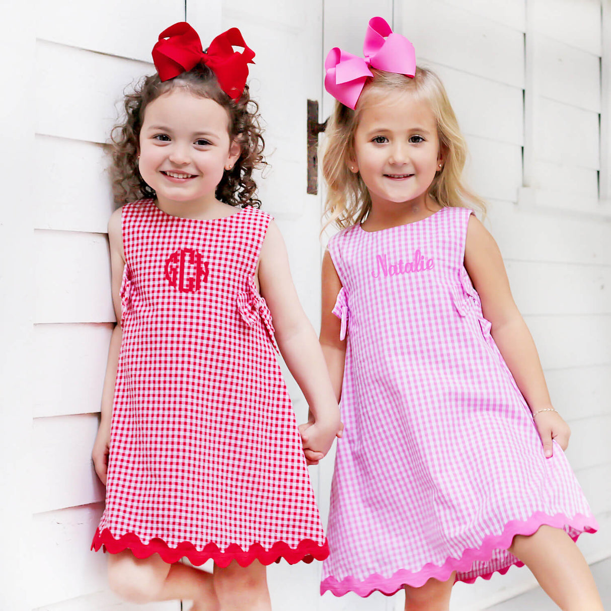 Pink Gingham Eleanor Dress