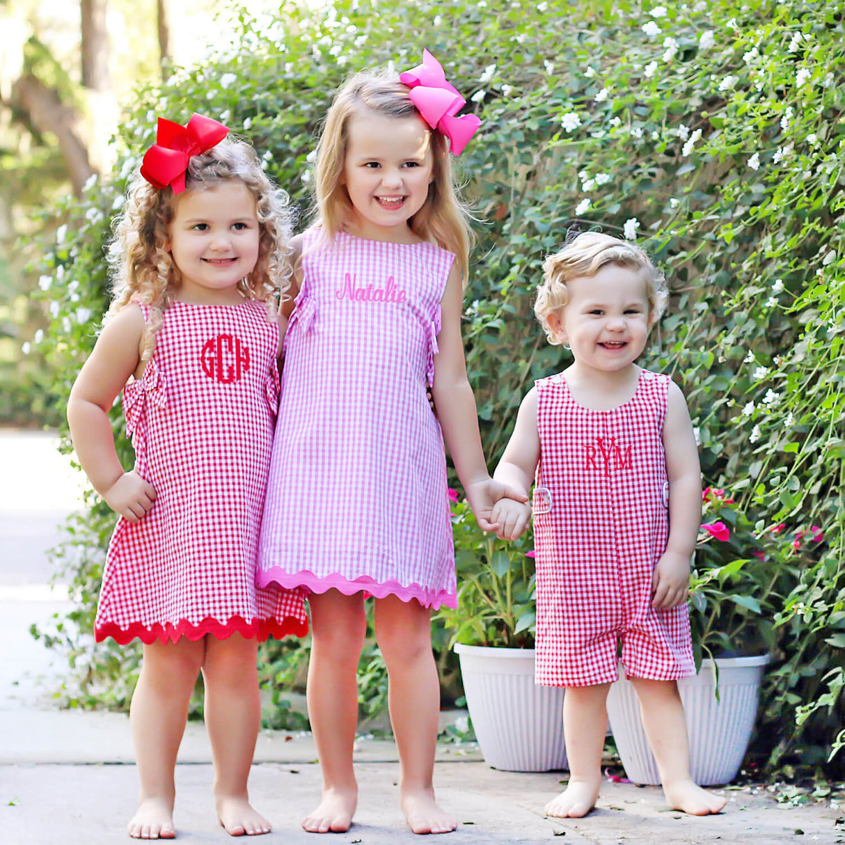 Red Gingham Eleanor Dress