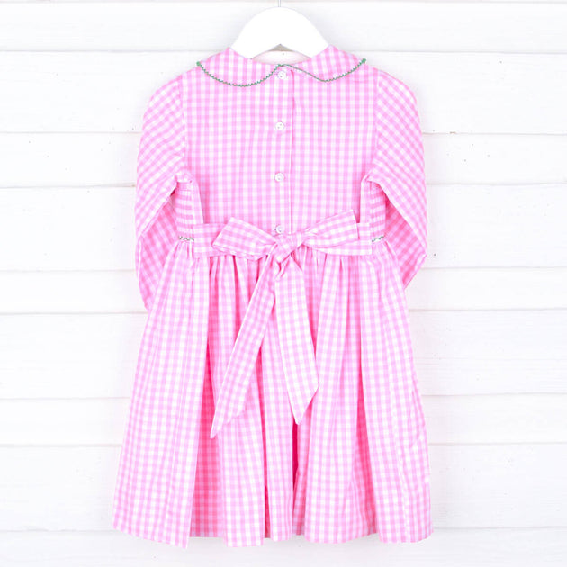 Nutcracker Christmas Smocked Long Sleeve Dress Classic Whimsy