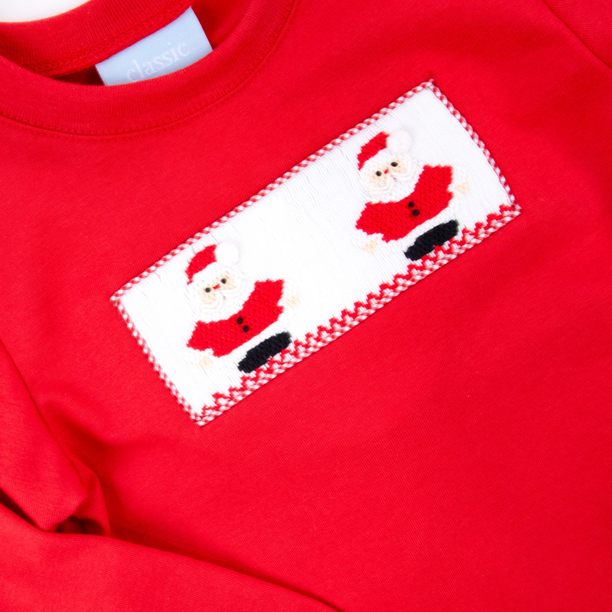Santa Is Coming Smocked Pant Set