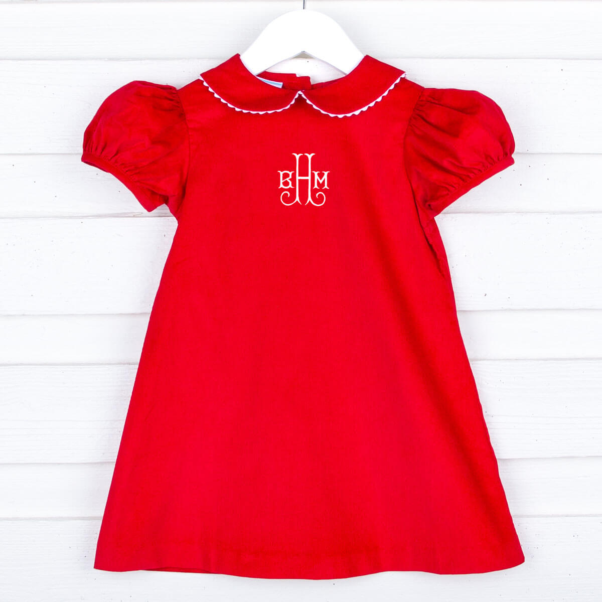 Red Corduroy Sally Dress