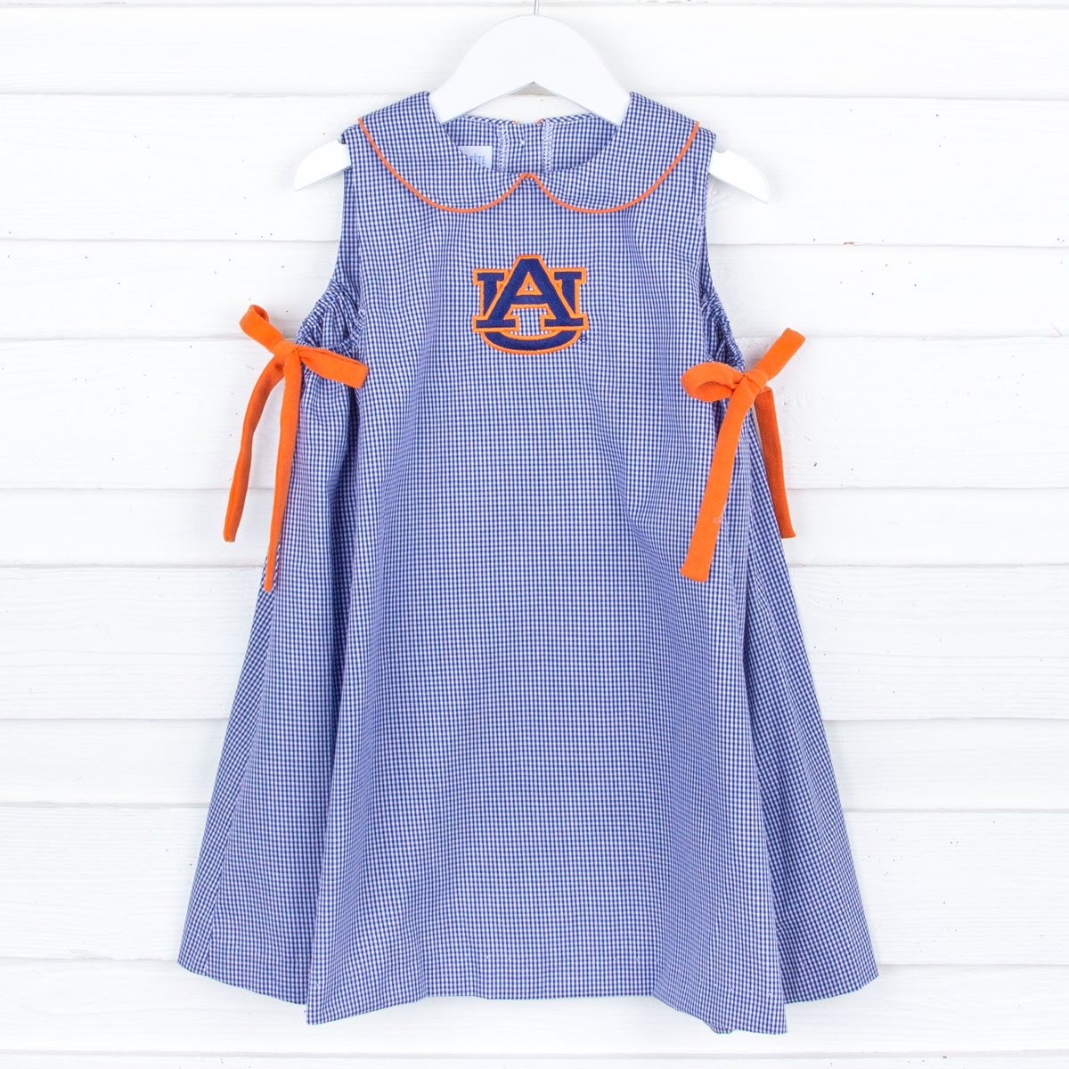 Auburn Embroidered Navy Dress