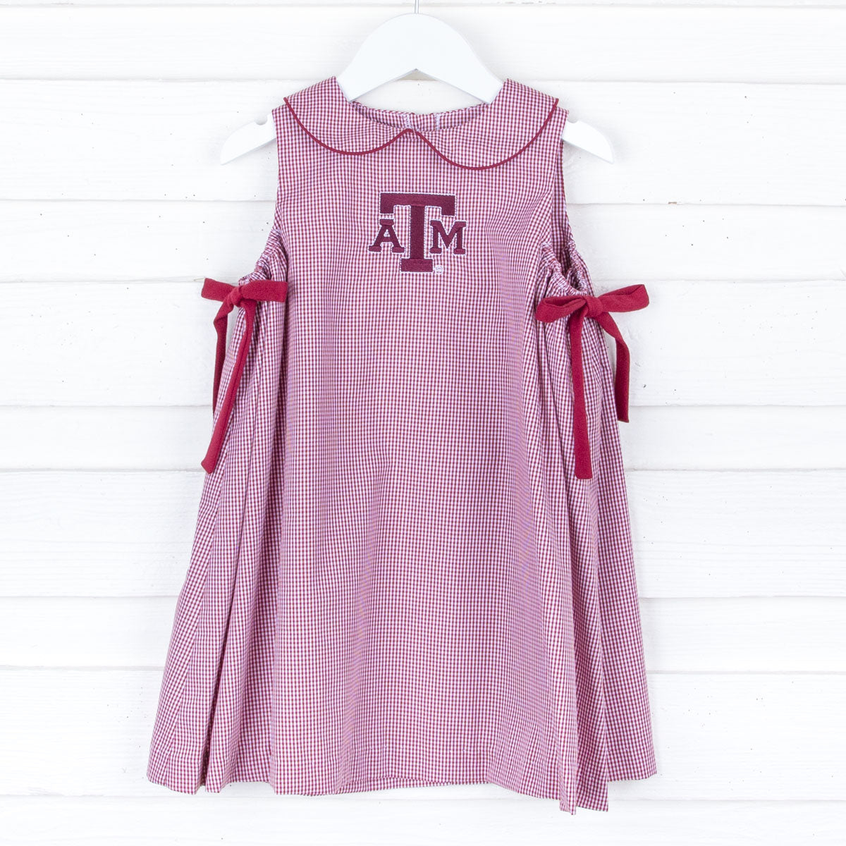 Texas A&M Embroidered Maroon Dress