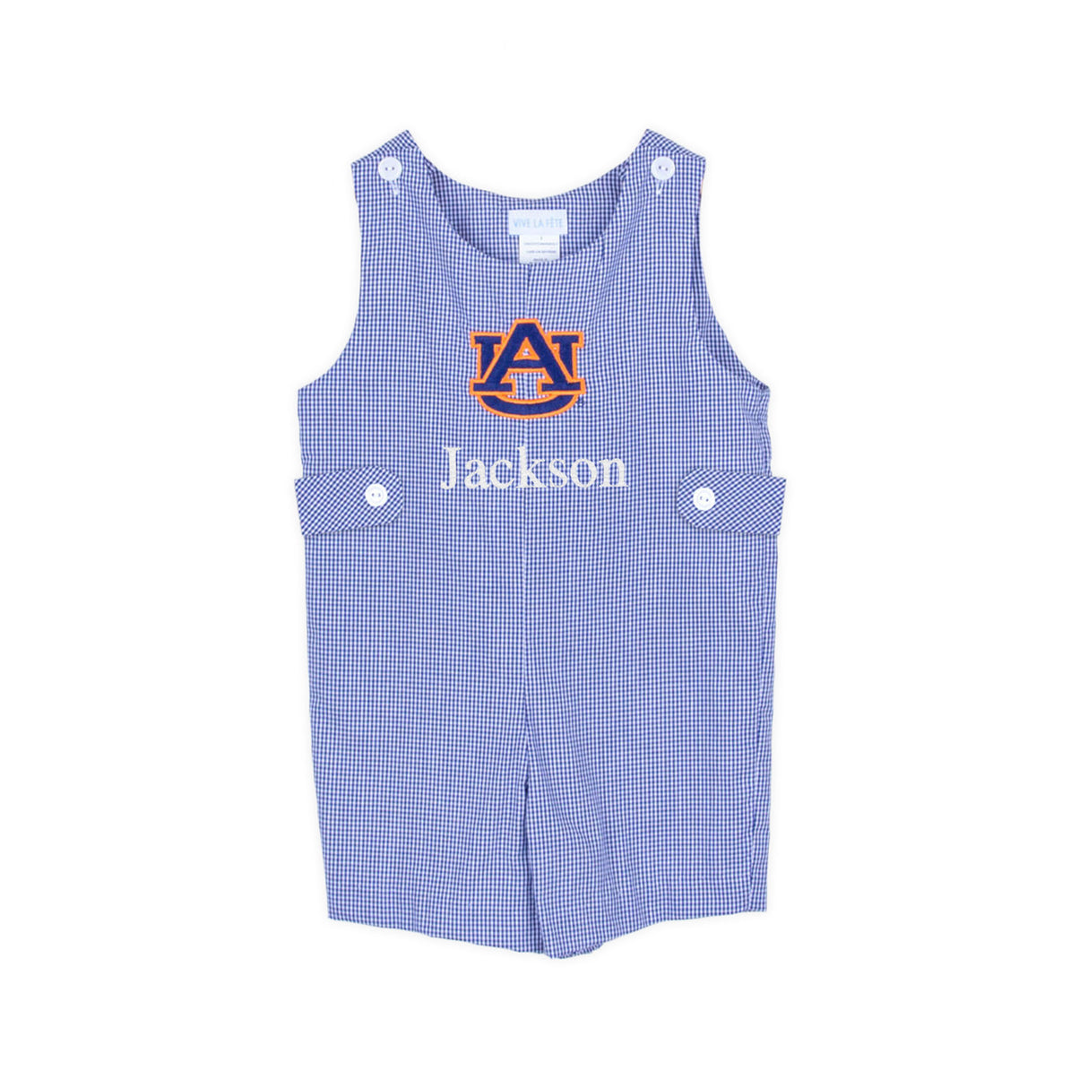 Auburn Embroidered Navy Jon Jon