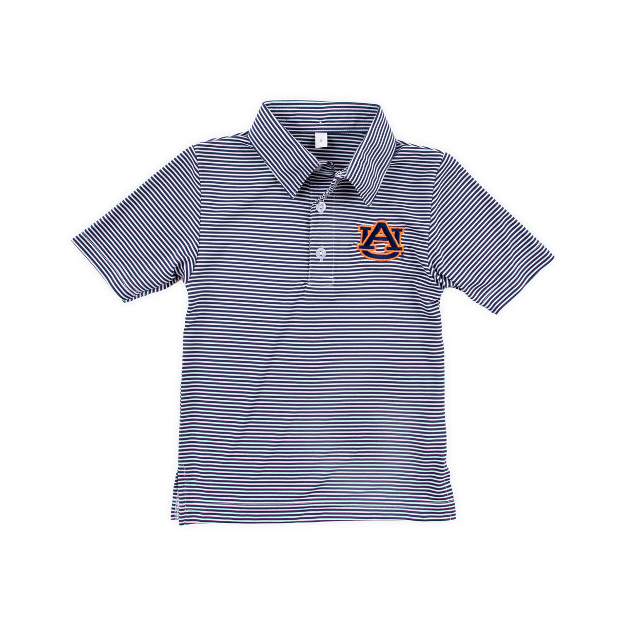 Auburn Embroidered Navy Performance Polo