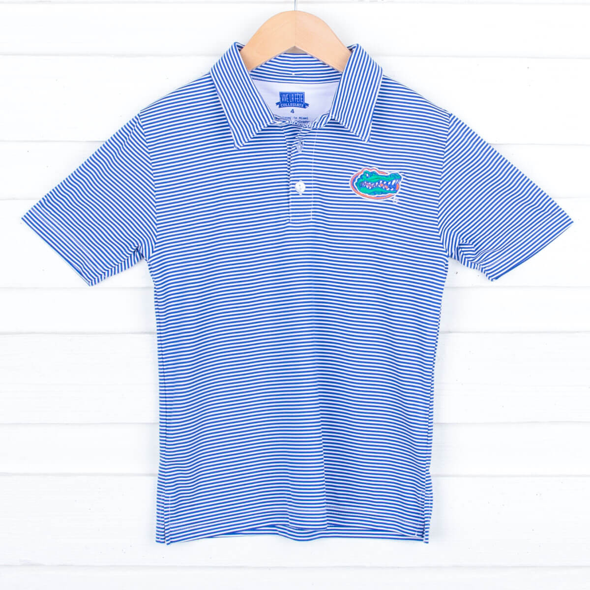 Florida Embroidered Royal Blue Performance Polo