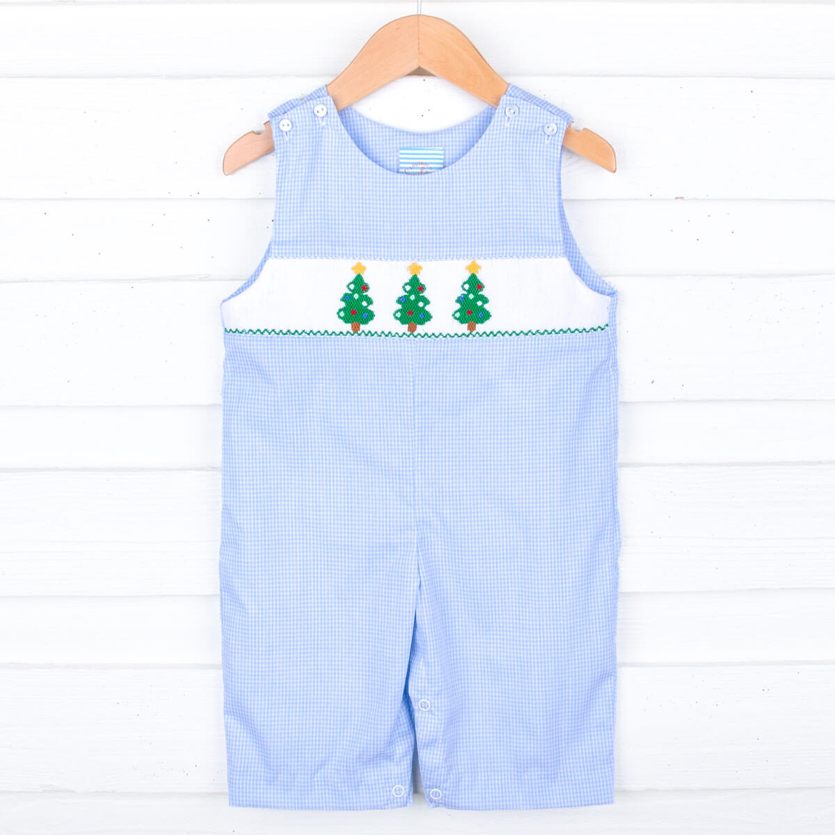 Oh Christmas Tree Smocked Longall