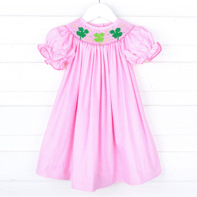 St patricks hotsell day smocked dress