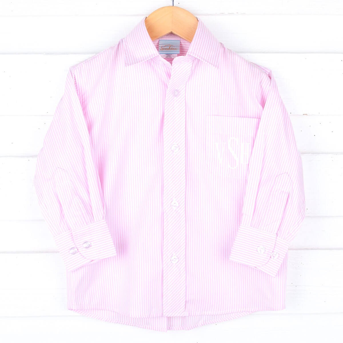 Pink Stripe Button Down Shirt