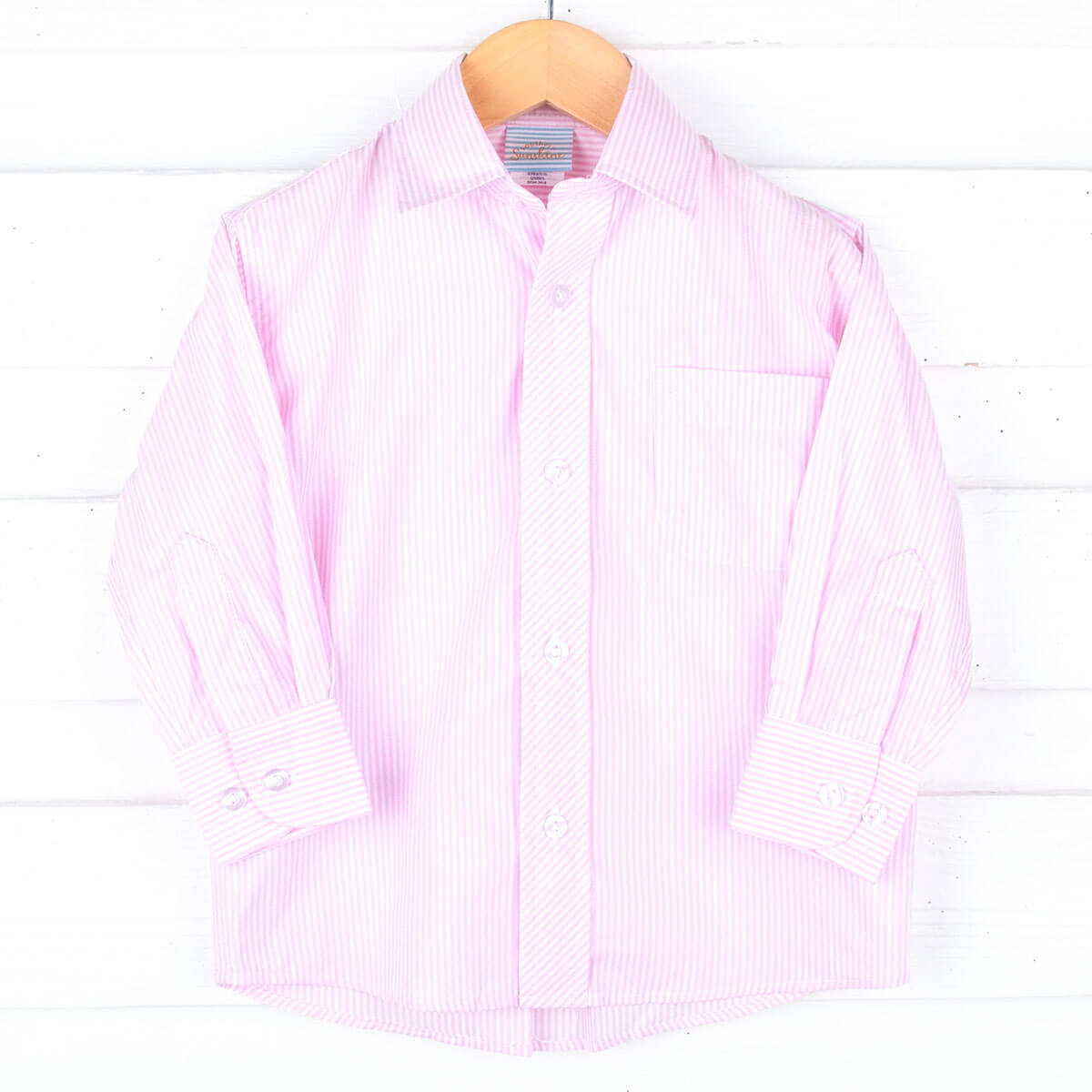 Pink Stripe Button Down Shirt