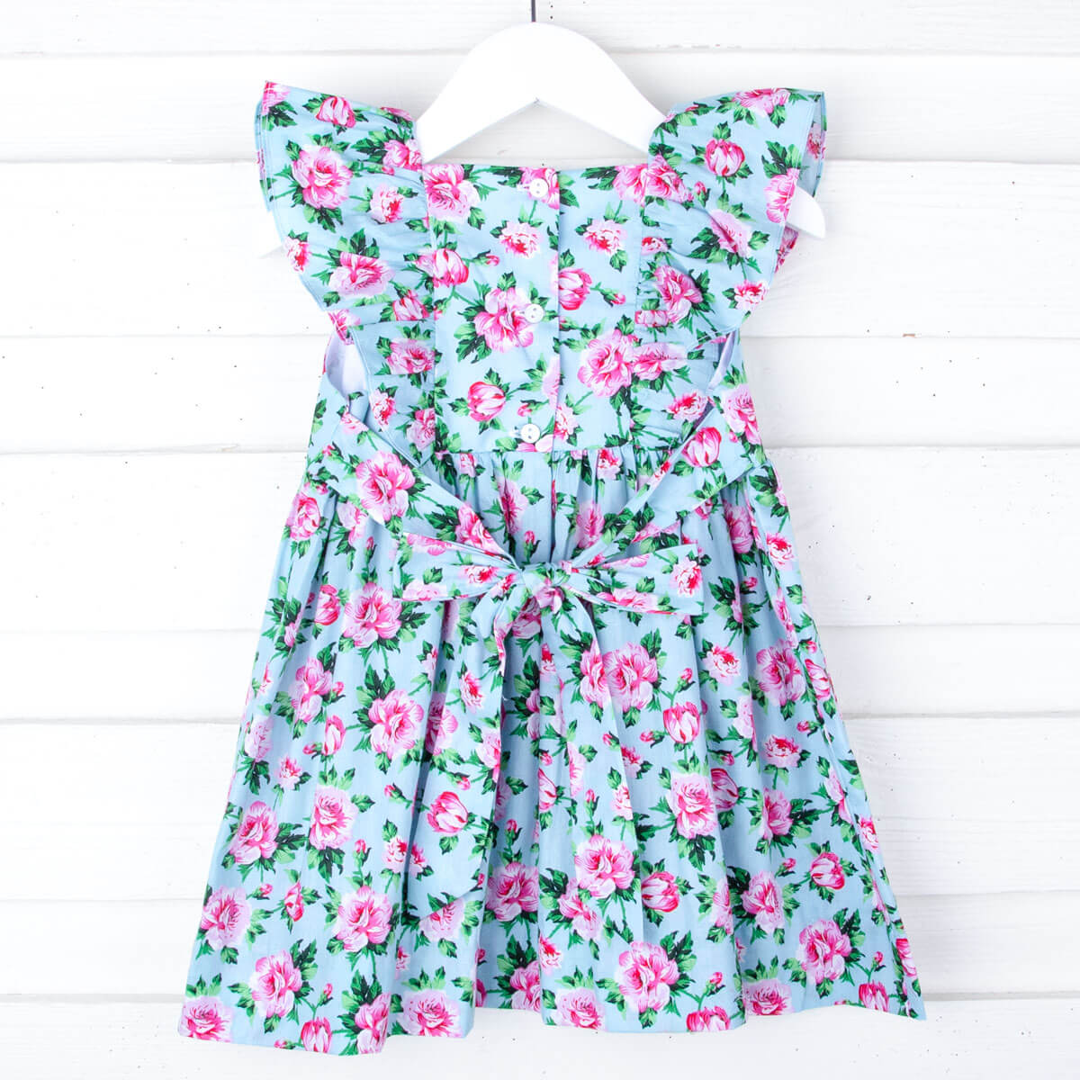 Secret Garden Pink Smocked Hannah Dress