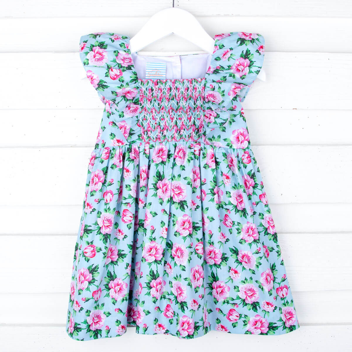 Secret Garden Pink Smocked Hannah Dress