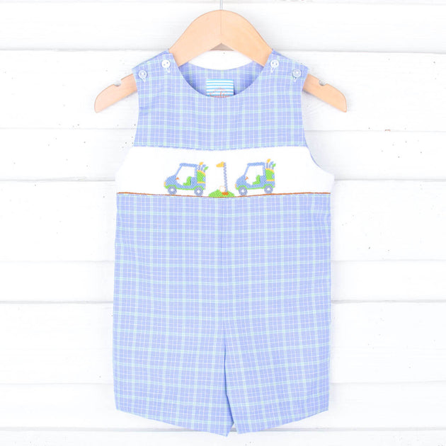 Smocked & Monogrammed Jon Jons for Boys Smocked Auctions Classic Whimsy