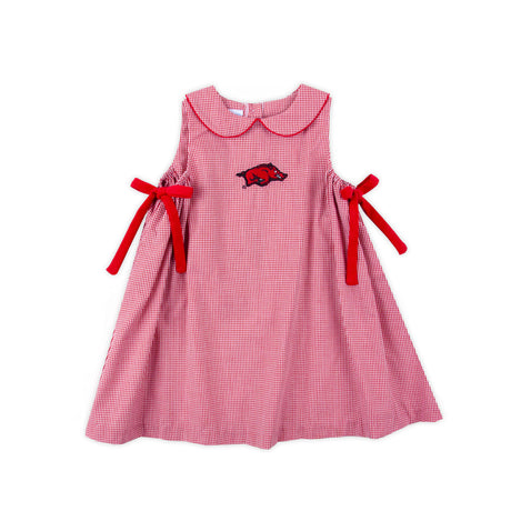 Arkansas Embroidered Red Dress