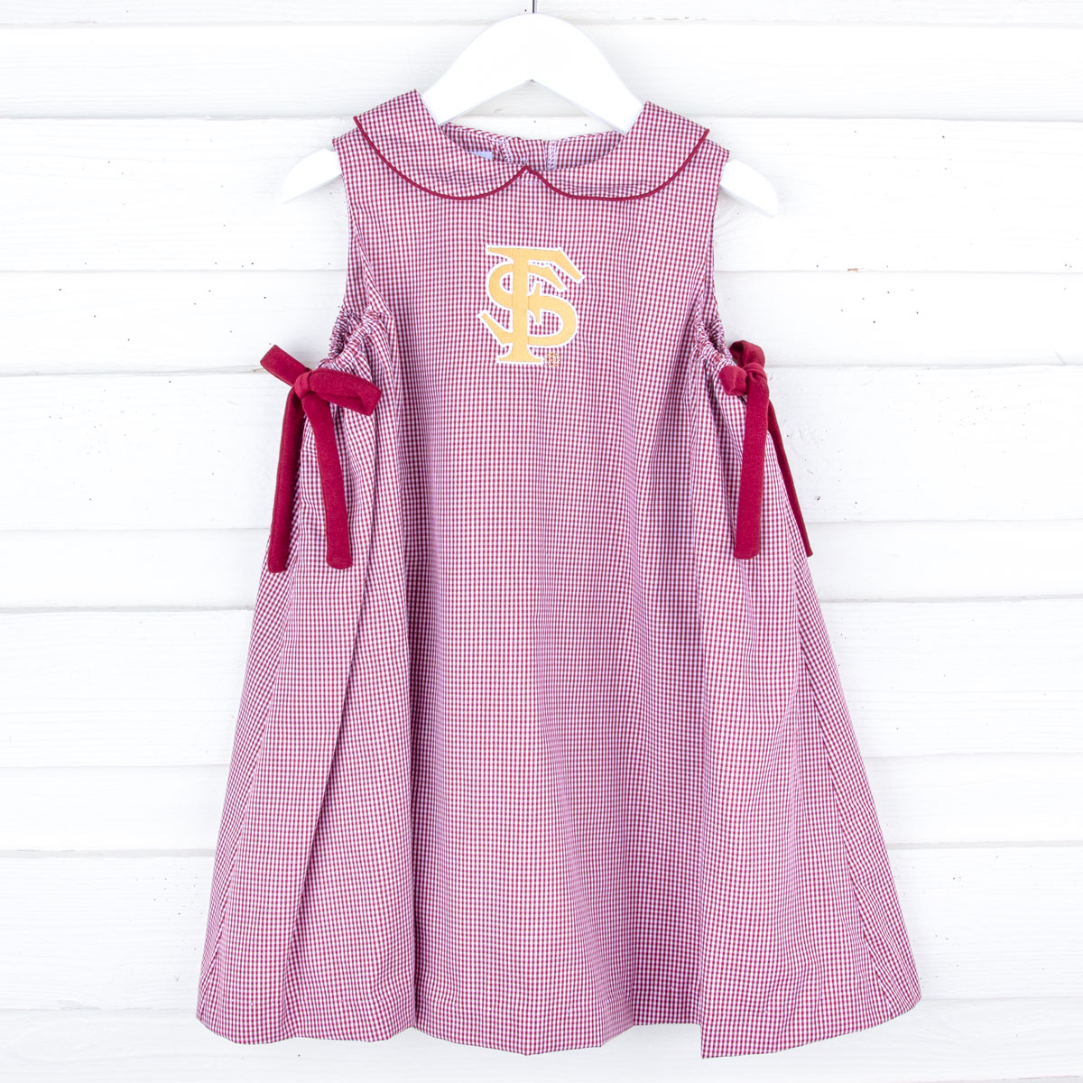 FSU Embroidered Maroon Dress