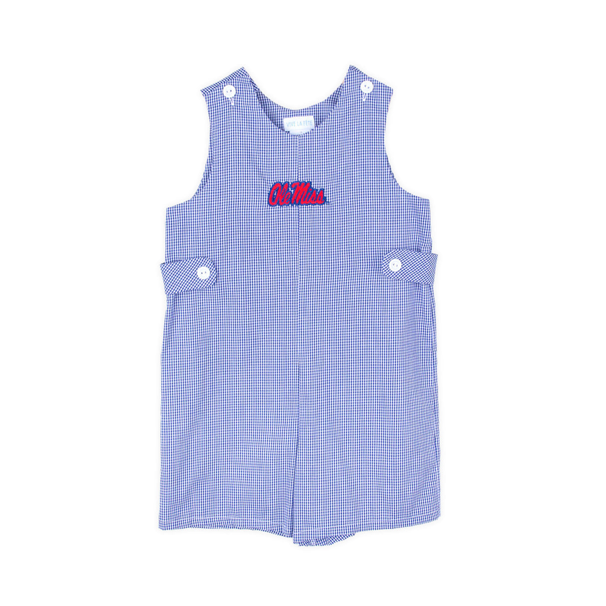 Ole Miss Embroidered Navy Jon Jon