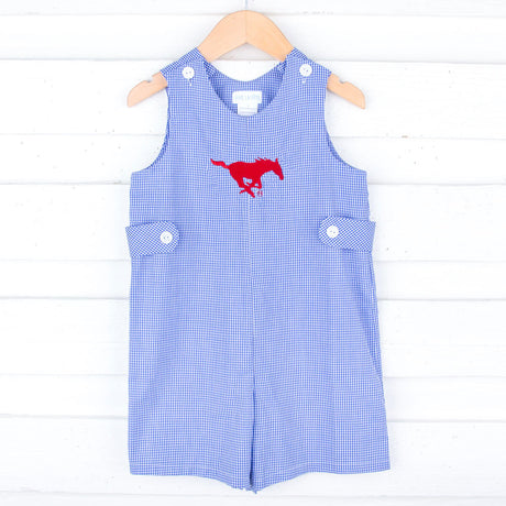 SMU Embroidered Royal Blue Jon Jon