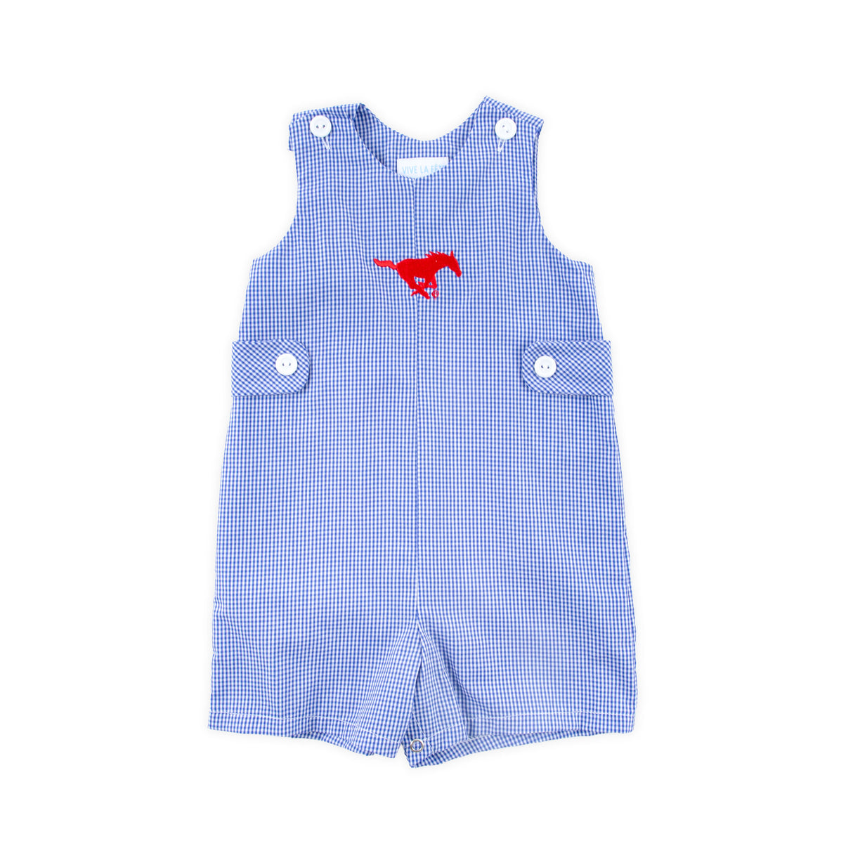 SMU Embroidered Royal Blue Jon Jon
