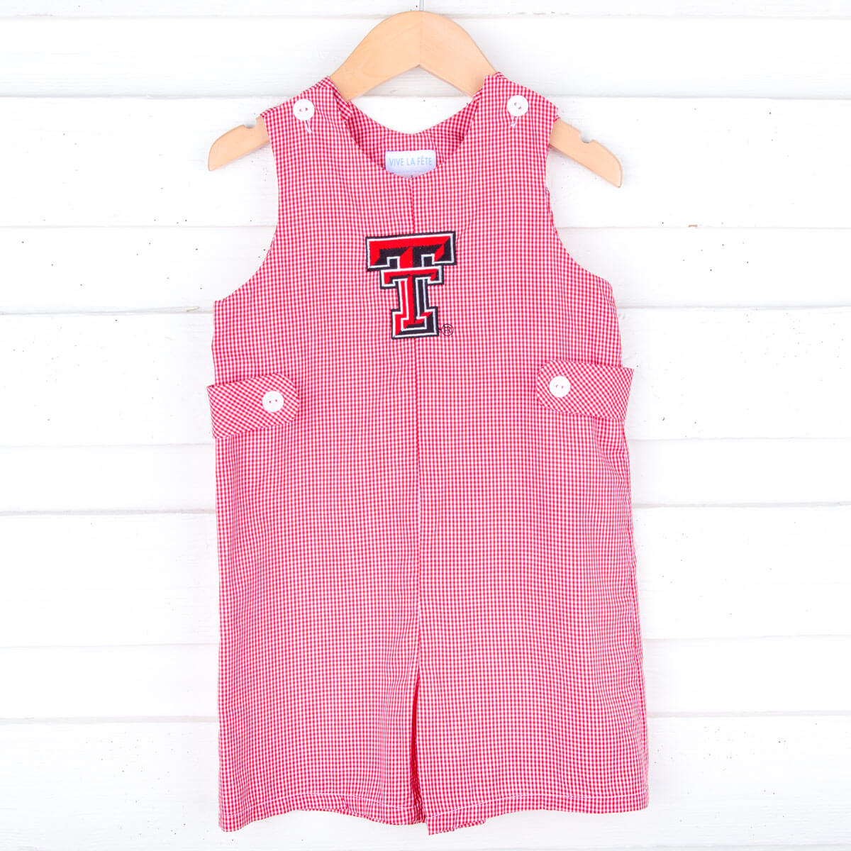 Texas Tech Embroidered Red Jon Jon