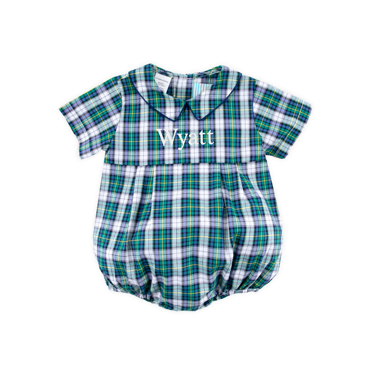 Brighton Plaid Collared Bubble
