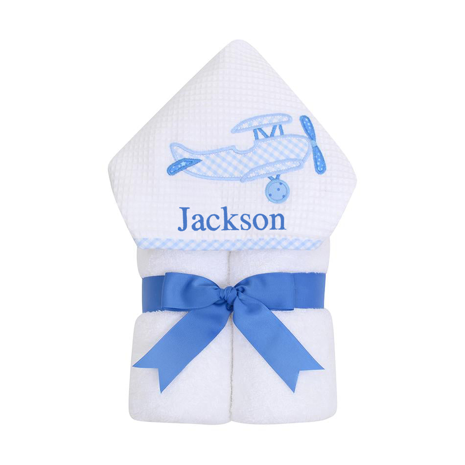 Blue Airplane Everykid Towel