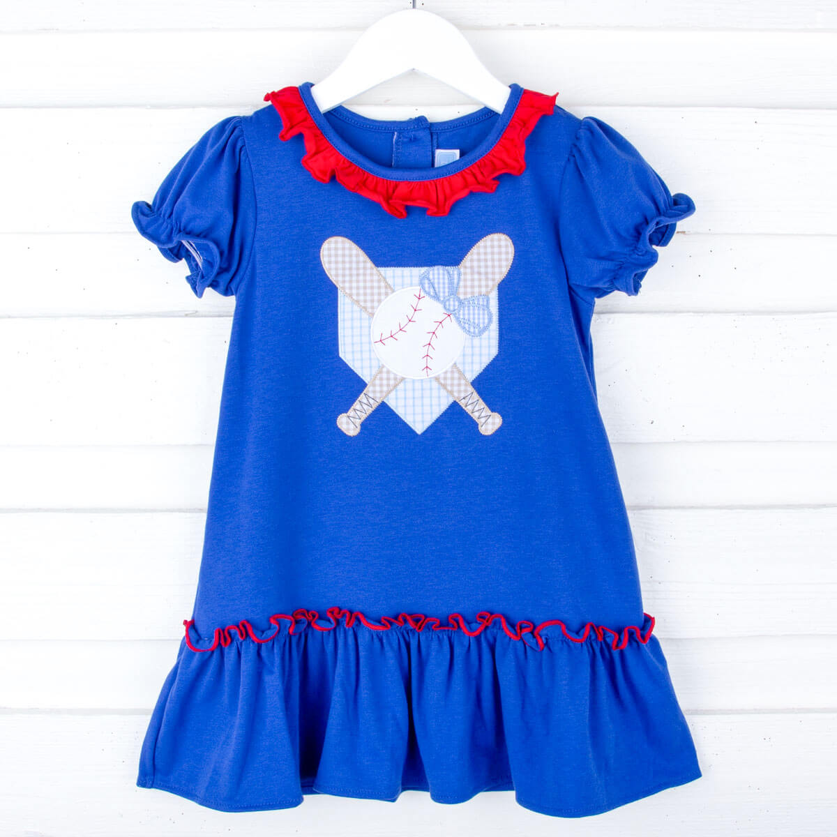 Home Run Royal Blue Knit Dress