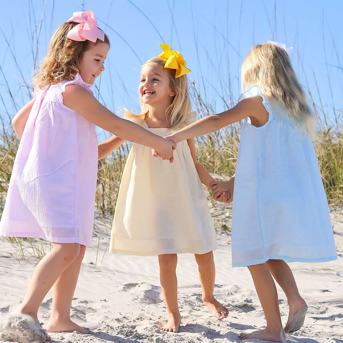 Pink Stripe Amy Dress