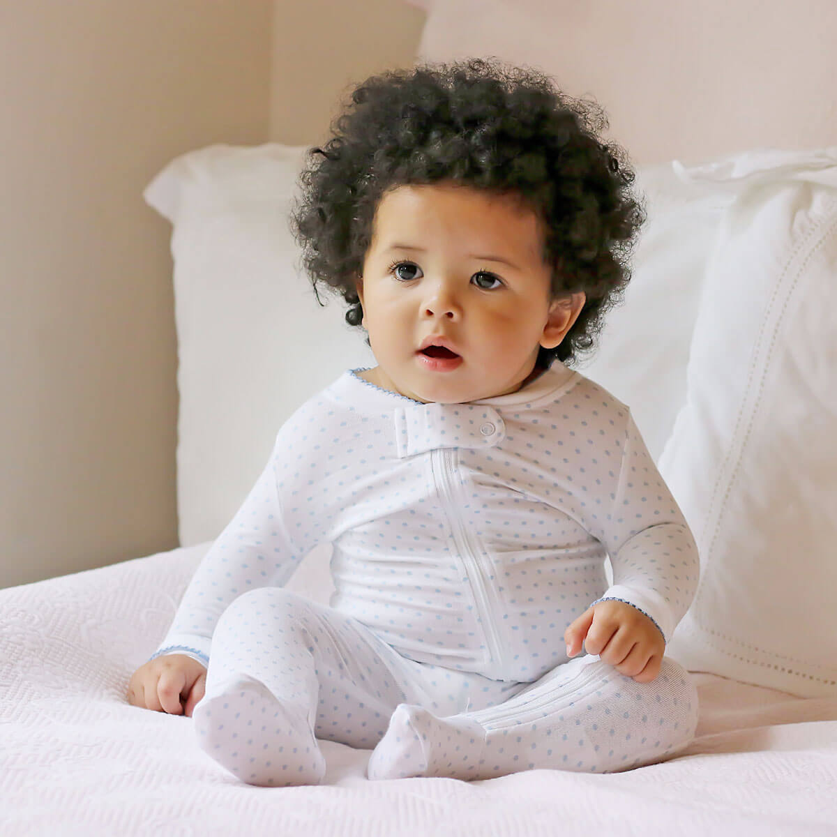 Polka Dot Zip Sleeper
