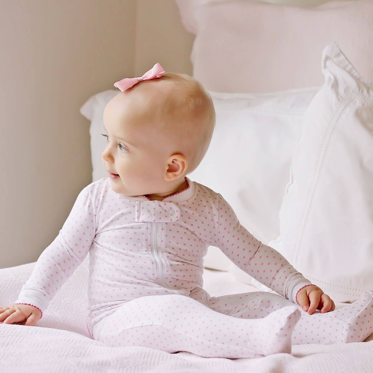 Polka Dot Zip Sleeper