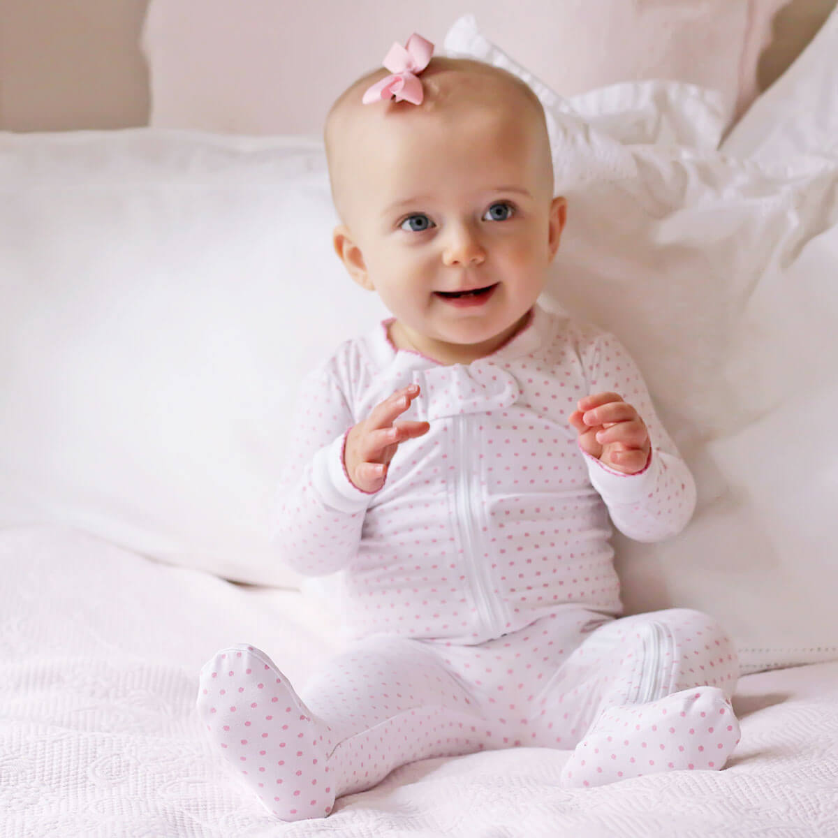Polka Dot Zip Sleeper
