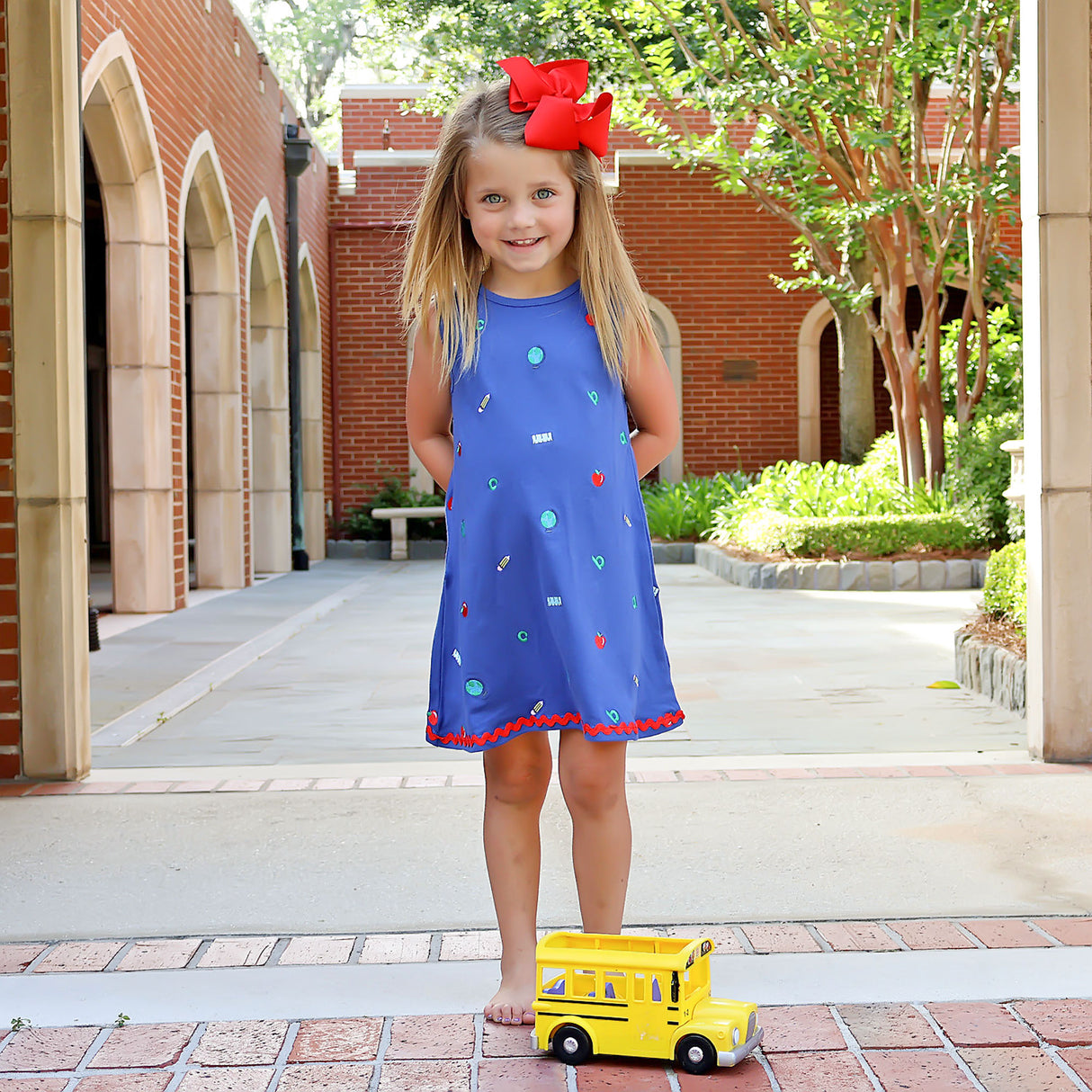 School Rules Blue Eleanor Dress