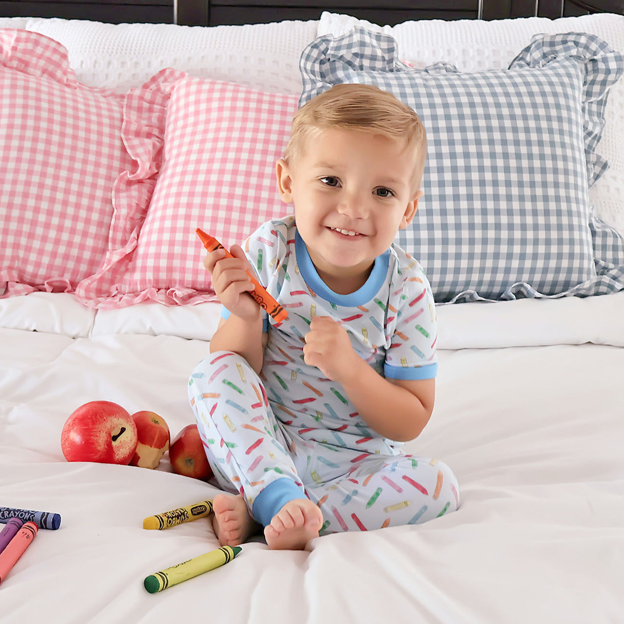 Colorful Crayon Pajamas
