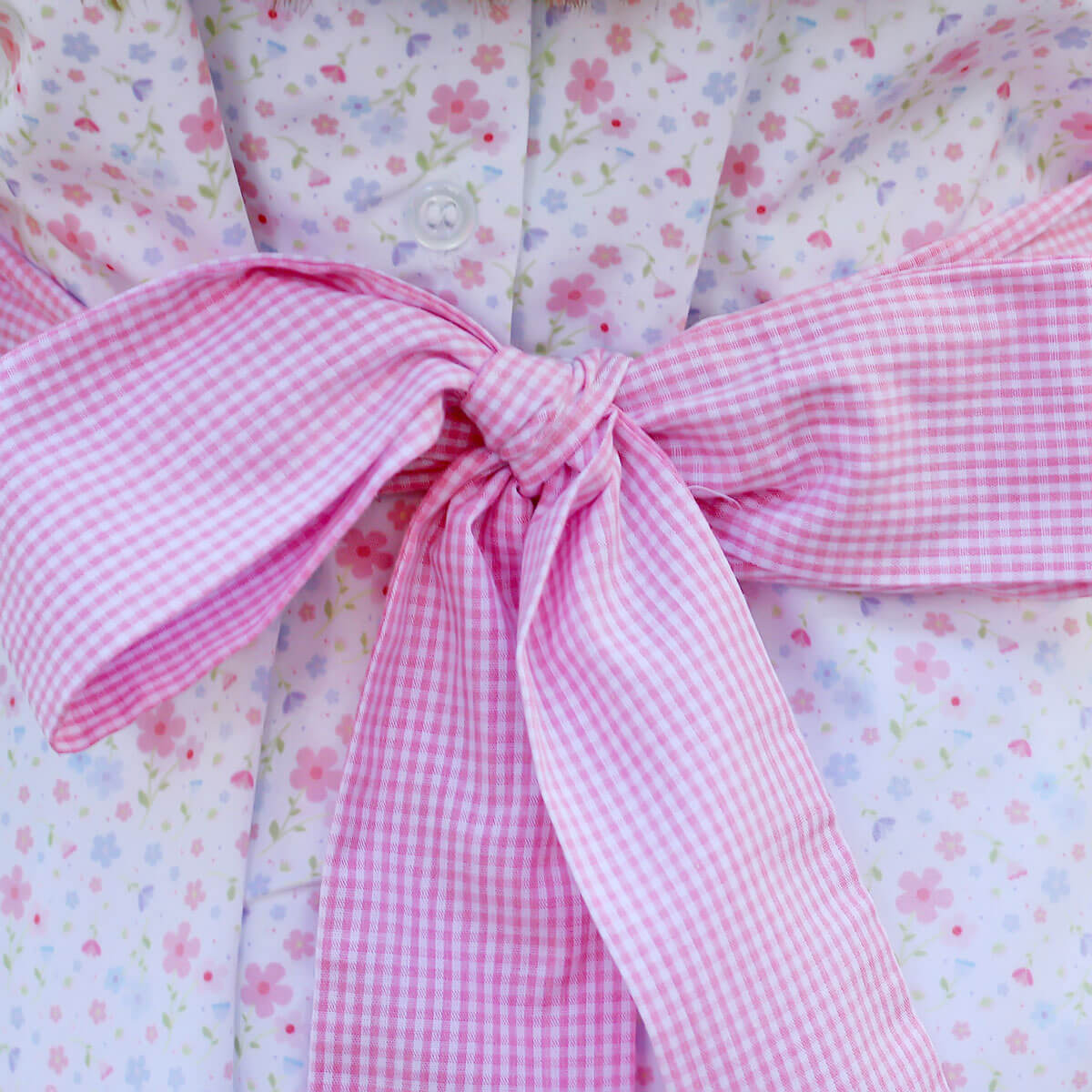 Enchanted Floral Sash Dress