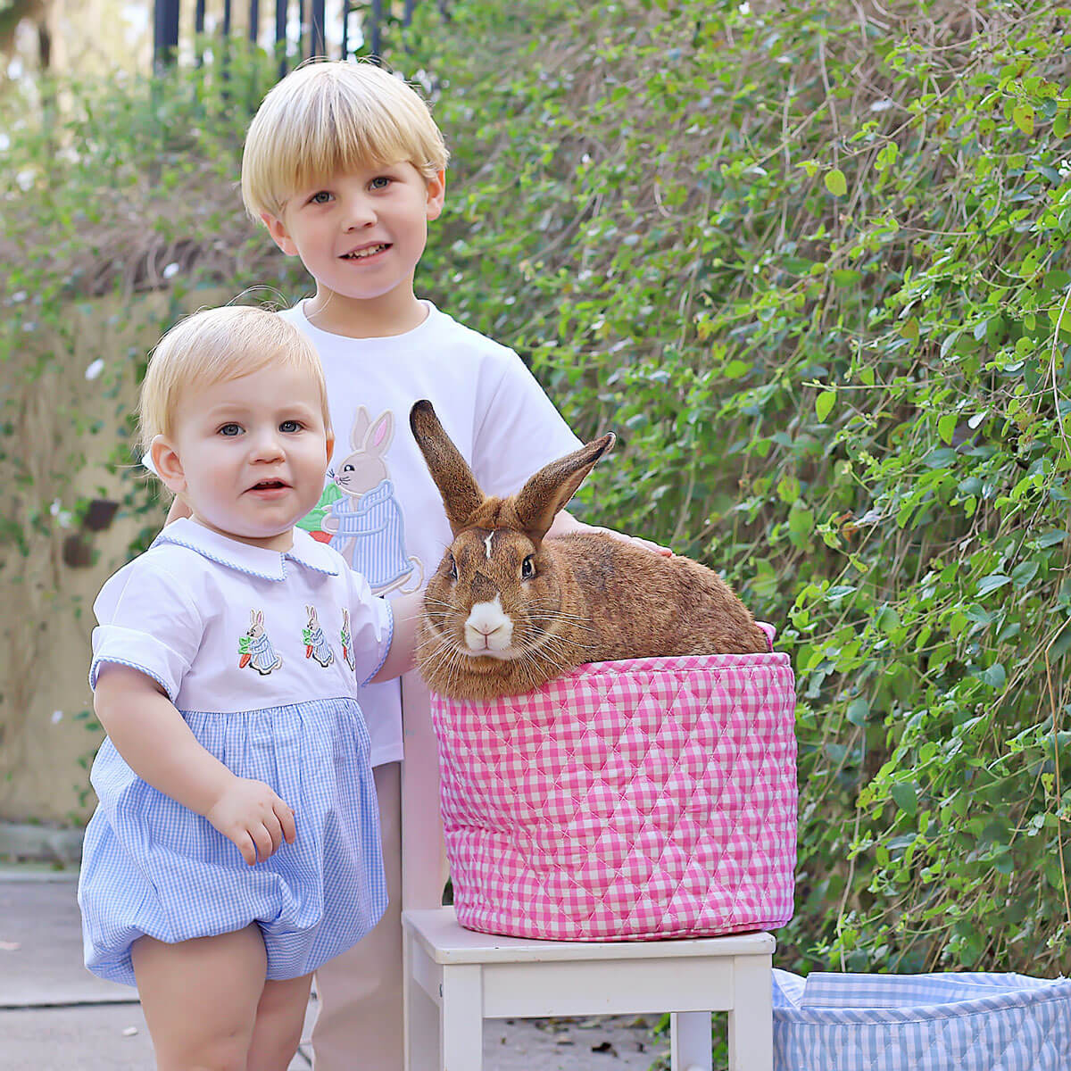 Storybook Rabbit White Short Sleeve Shirt