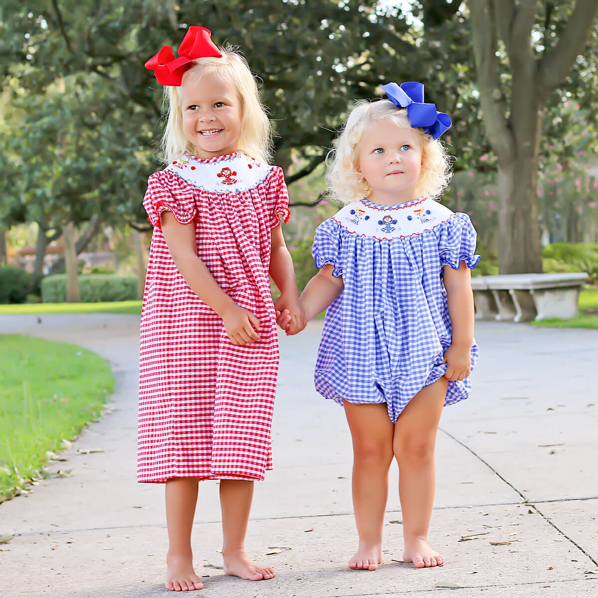 We Got Spirit Smocked Bishop Bubble