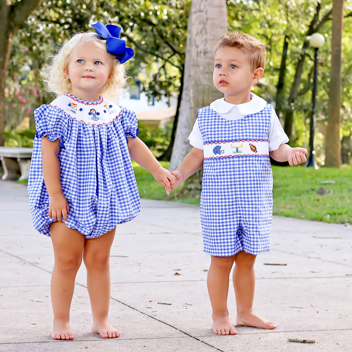 We Got Spirit Smocked Bishop Bubble