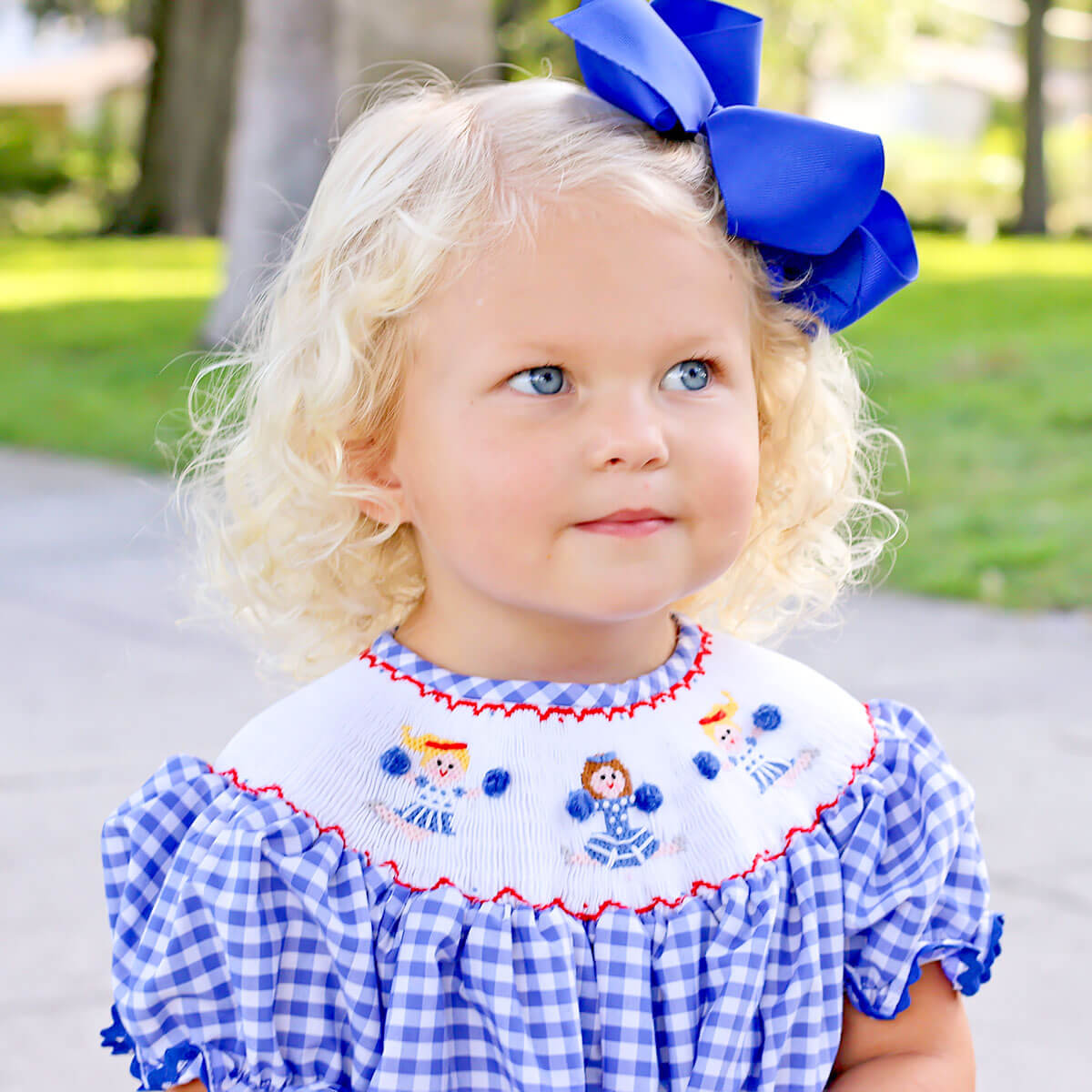 We Got Spirit Smocked Bishop Bubble