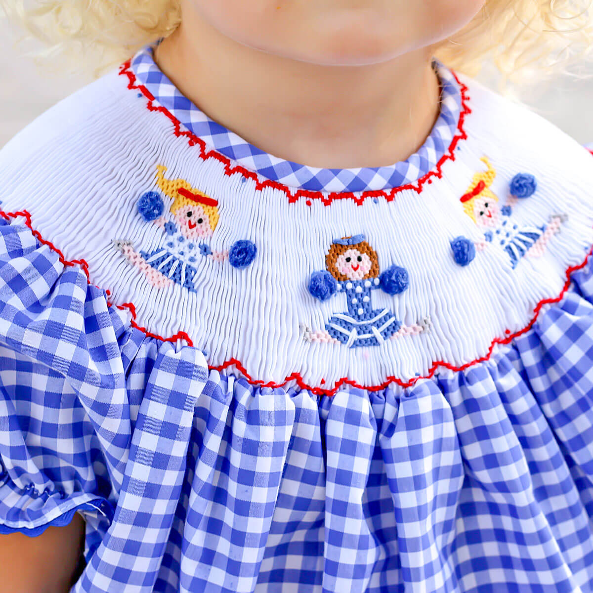 We Got Spirit Smocked Bishop Bubble