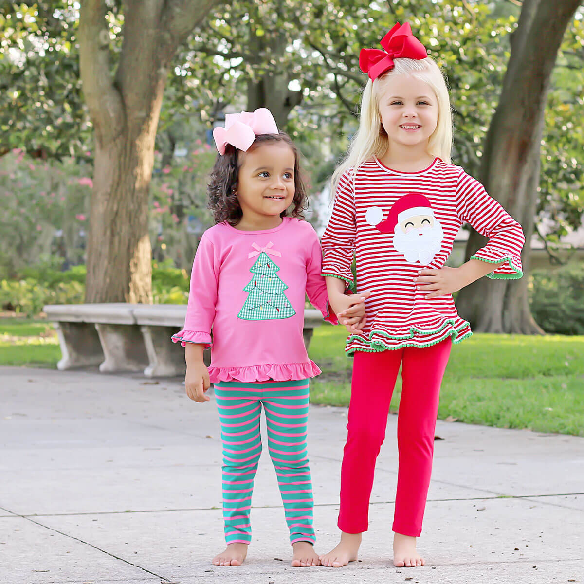 Colorful Tree Lights Milly Legging Set