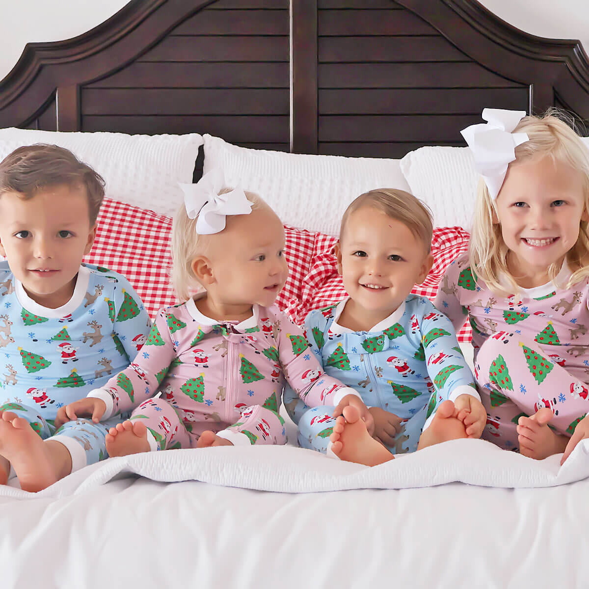 Christmas Cheer Pink Pajamas