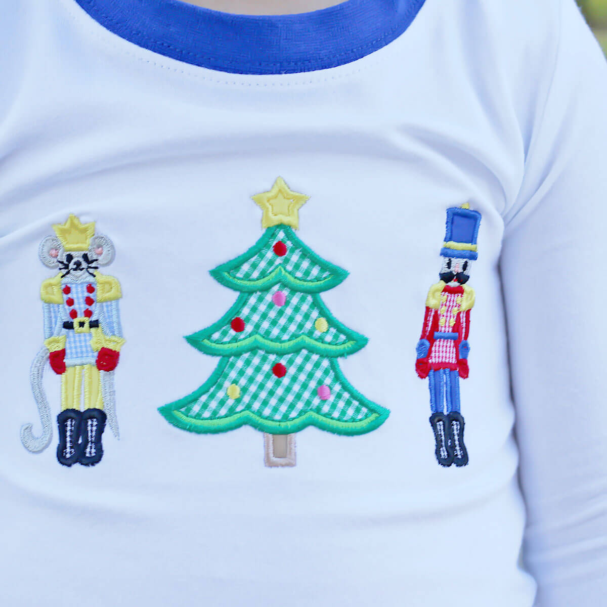 Nutcracker Blue Stripe Pajamas