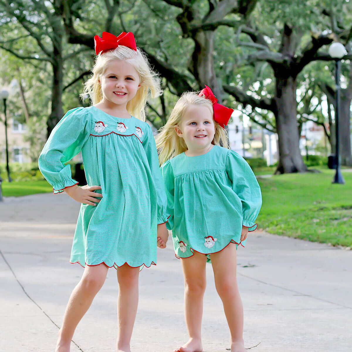 Waiting For Santa Amelia Long Sleeve Dress