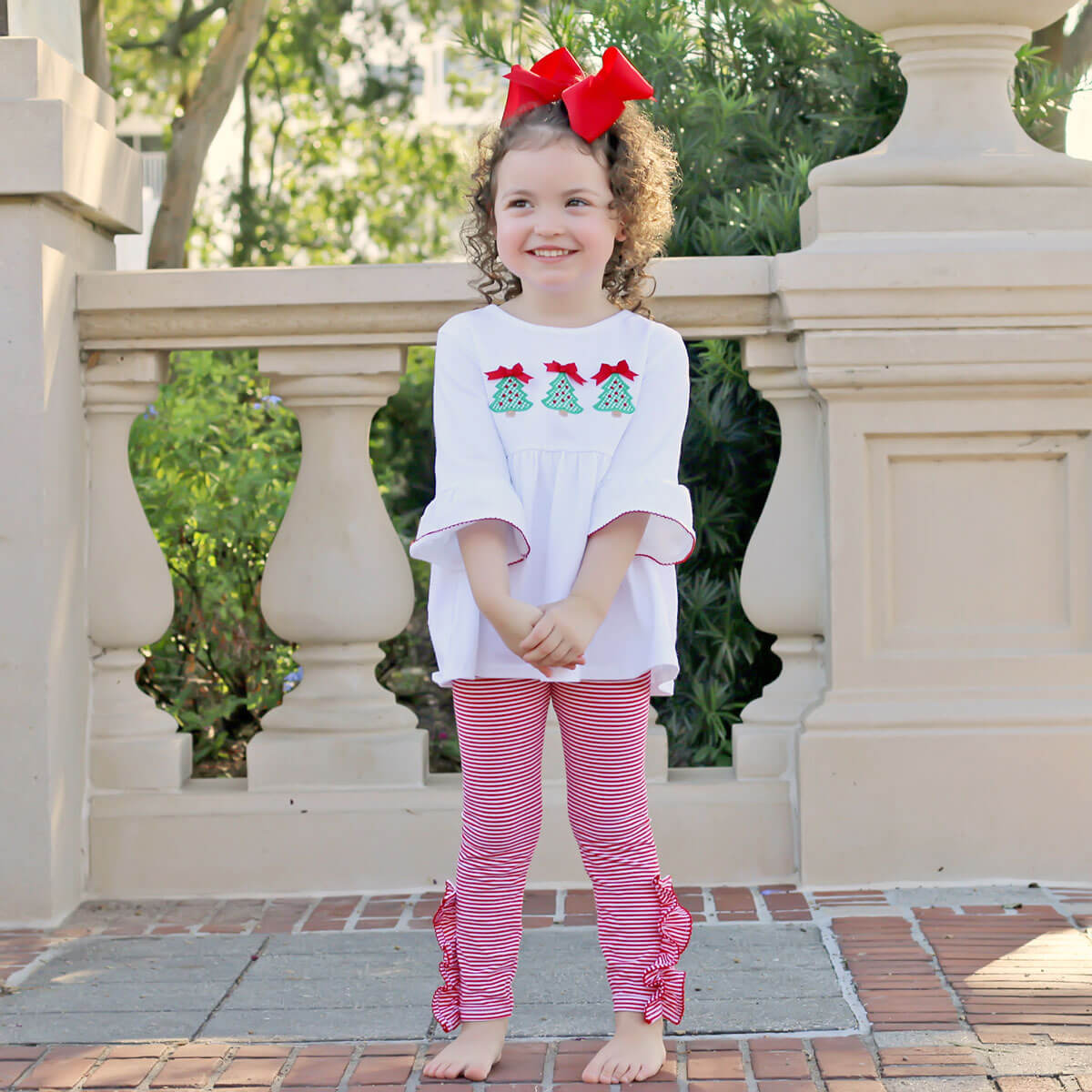 Happy Holiday Tree Sophia Legging Set