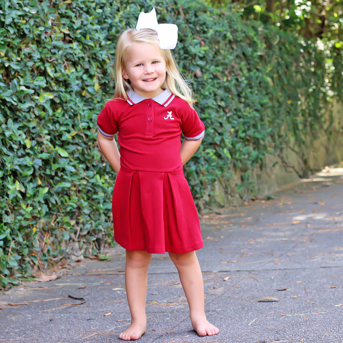 Collegiate Polo Dress