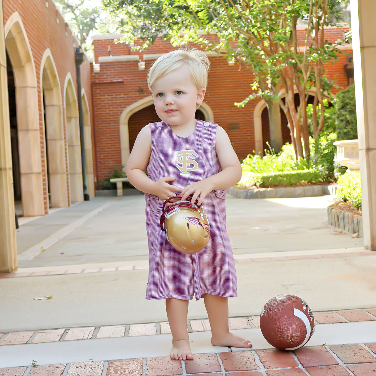 FSU Embroidered Maroon Jon Jon