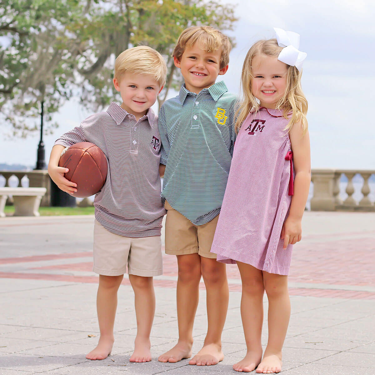Baylor Embroidered Hunter Green Performance Polo