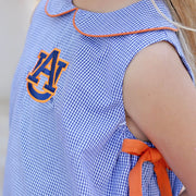 Auburn Embroidered Navy Dress