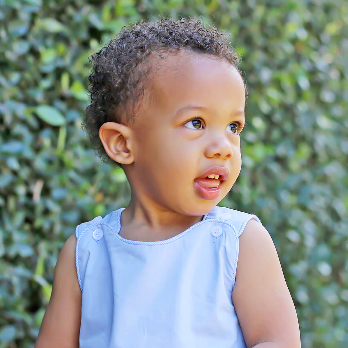 Light Blue Solid Sun Bubble