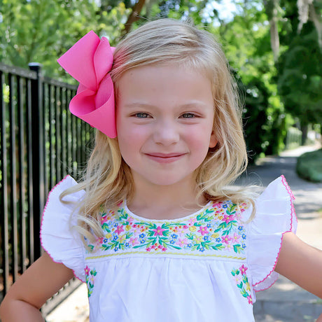 Colorful Embroidered Beach Dress